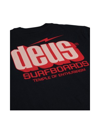 DEUS EX MACHINA BOLTER TEE VINTAGE BLACK