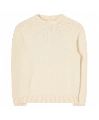 EDWIN ELLIS SWEATER OFF WHITE GARMENT WASHED