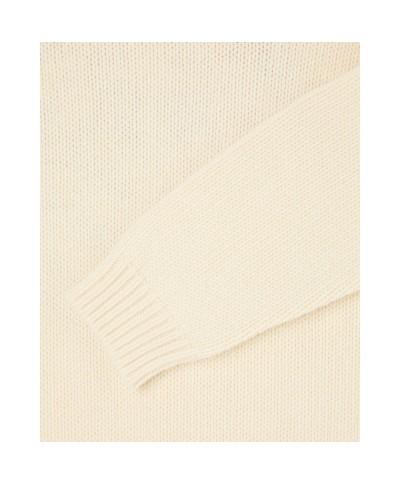 EDWIN ELLIS SWEATER OFF WHITE GARMENT WASHED