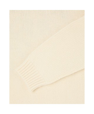 EDWIN ELLIS SWEATER OFF WHITE GARMENT WASHED