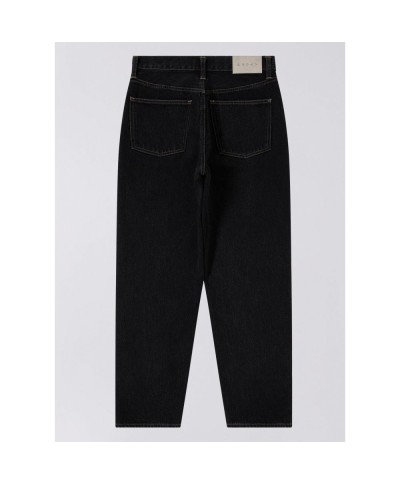 EDWIN W'ZETA PANT PEMBROKE BLACK DENIM DARK MARBLE WASHED