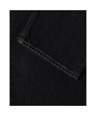 EDWIN W'ZETA PANT PEMBROKE BLACK DENIM DARK MARBLE WASHED