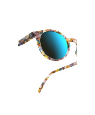 IZIPIZI SUN BLUE TORTOISE MIRROR BLUE MIRROR LENSES H +0