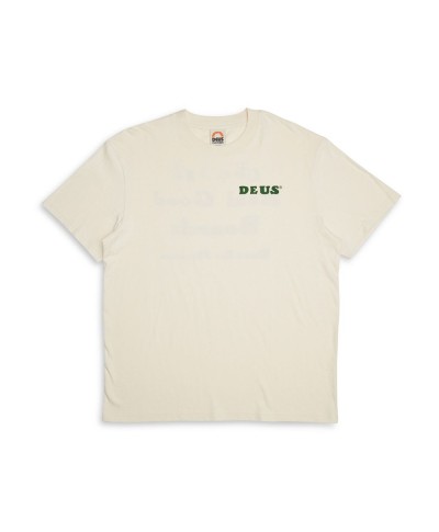 DEUS EX MACHINA REAL GOOD TEE DIRTY WHITE