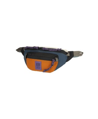 TOPO DESIGNS MOUNTAIN WAIST PACK POND BLUE / SPICE