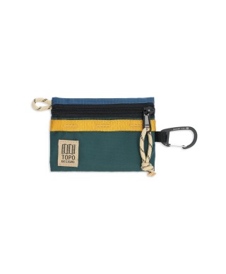 TOPO DESIGNS ACCESSORY BAG MICRO POND BLUE / FOREST