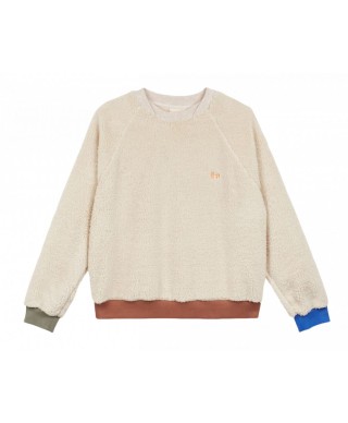 A.P WOMAN SWEAT SHERPA BEIGE