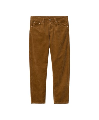 Carhartt WIP NEWEL PANT CORDUROY DEEP H BROWN RINSED