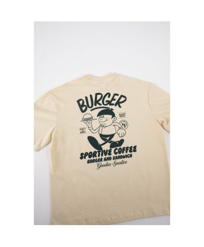 GOODIES SPORTIVE BURGER BUTTER TEE BUTTER/ GREEN