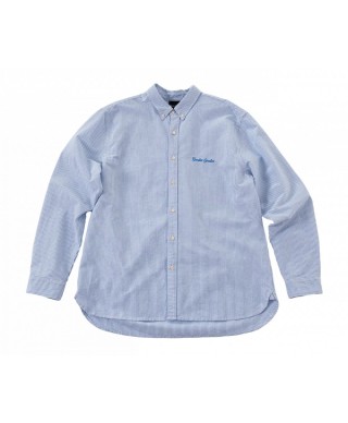 GOODIES SPORTIVE OXFORD RELAXED BLUE SHIRT