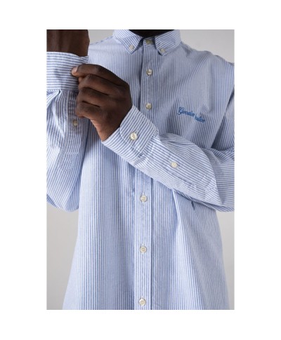 GOODIES SPORTIVE OXFORD RELAXED BLUE SHIRT