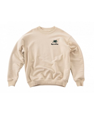 GOODIES SPORTIVE PREMIUM HUMMUS CREWNECK BEIGE