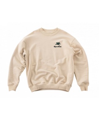 GOODIES SPORTIVE PREMIUM HUMMUS CREWNECK BEIGE