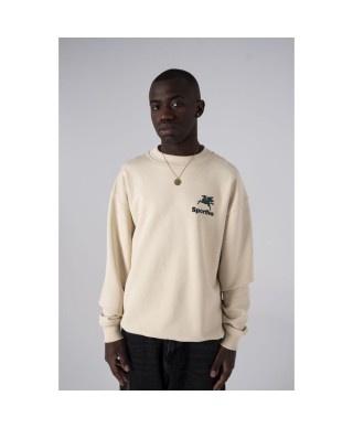 GOODIES SPORTIVE PREMIUM HUMMUS CREWNECK BEIGE