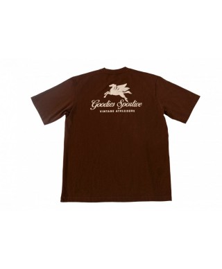 GOODIES SPORTIVE PEGASUS CHOCOLATE TEE