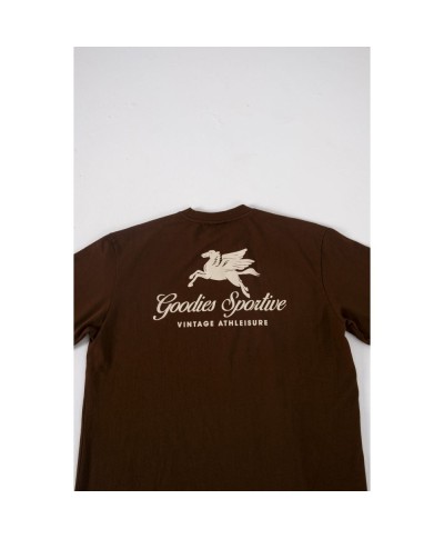 GOODIES SPORTIVE PEGASUS CHOCOLATE TEE