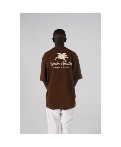 GOODIES SPORTIVE PEGASUS CHOCOLATE TEE