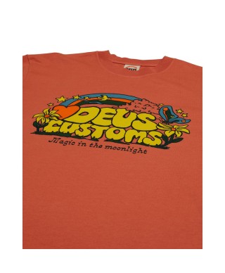 DEUS EX MACHINA CONNECTION TEE CLAY