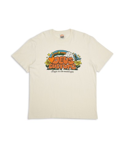 DEUS EX MACHINA CONNECTION TEE DIRTY WHITE