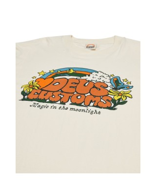 DEUS EX MACHINA CONNECTION TEE DIRTY WHITE