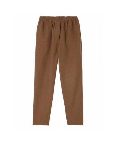 AMERICAN VINTAGE DAKOTA PANTALON MARRON GLACE CHINE