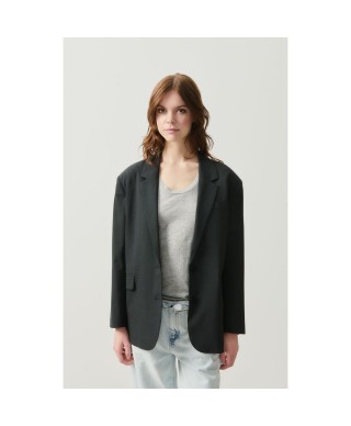 AMERICAN VINTAGE KABIRD BLAZER AMPLE ML ANTHRACITE CHINE