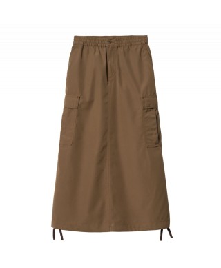 Carhartt WIP W' CARGO SKIRT LONG CHOCOLATE