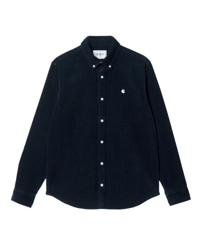 Carhartt WIP L/S MADISON CORD SHIRT DARK NAVY/WAX