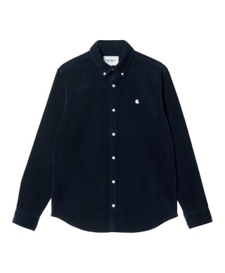 Carhartt WIP L/S MADISON CORD SHIRT DARK NAVY/WAX