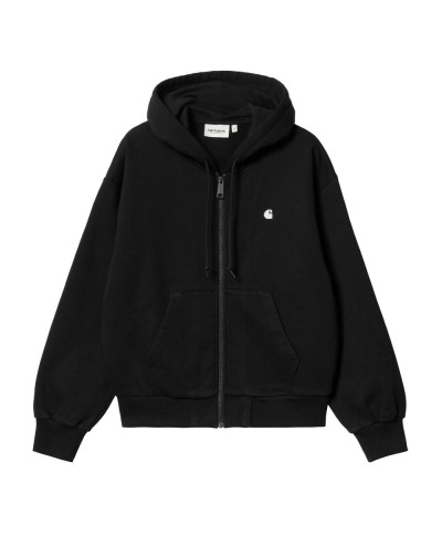 Carhartt WIP W' HOODED CASEY JACKET BLACK / SILVER