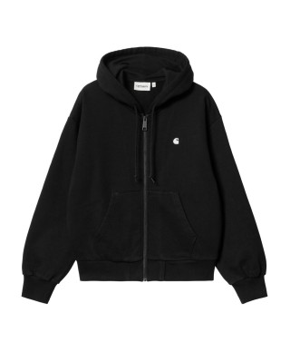 Carhartt WIP W' HOODED CASEY JACKET BLACK / SILVER