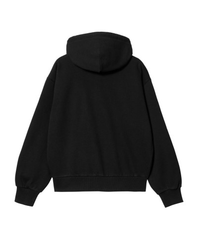 Carhartt WIP W' HOODED CASEY JACKET BLACK / SILVER