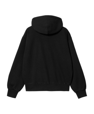 Carhartt WIP W' HOODED CASEY JACKET BLACK / SILVER