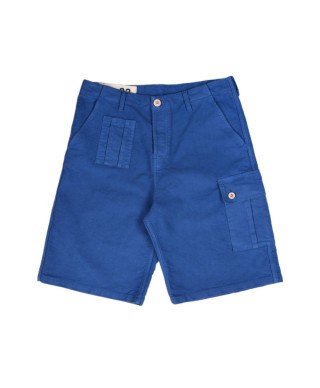 BLEU DE PANAME SHORT 10 ANS BLEU AZUR