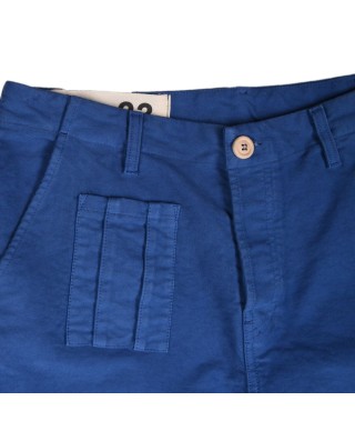 BLEU DE PANAME SHORT 10 ANS BLEU AZUR