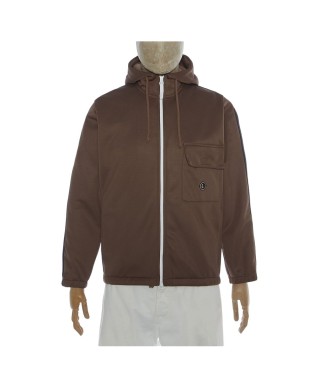 UNIVERSAL WORKS HOODED JACKET BROWN