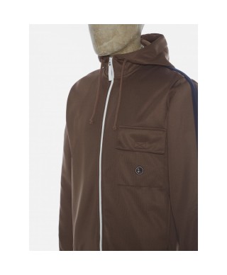 UNIVERSAL WORKS HOODED JACKET BROWN