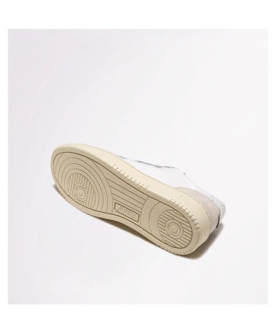 AUTRY LOW WOM LEAT/SUEDE WHITE WHITE