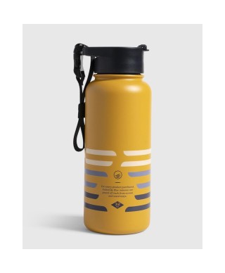 UNITED BY BLUE 32OZ INSULATED STEEL BOTTLE GOLD