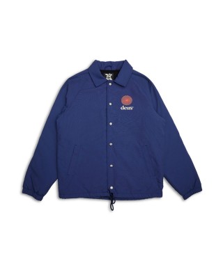 DEUS EX MACHINA STRATA COACH JACKET PATRIOT BLUE