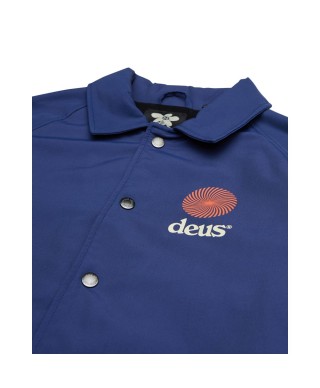 DEUS EX MACHINA STRATA COACH JACKET PATRIOT BLUE