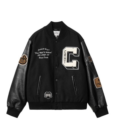 Carhartt WIP BROWN DUCKS BOMBER BLACK / BLACK