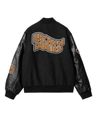 Carhartt WIP BROWN DUCKS BOMBER BLACK / BLACK