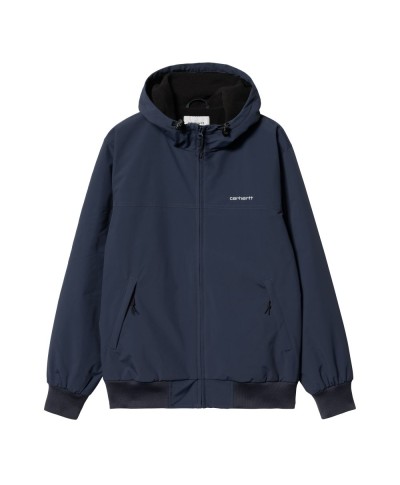 Carhartt WIP HOODED SAIL JACKET AIR FORCE BLUE / WHITE