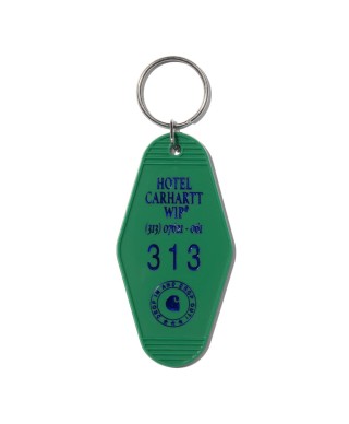 Carhartt WIP HOTEL KEYS KEYCHAIN ASPEN GREEN / AURA