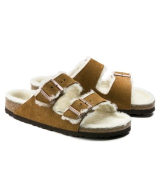 BIRKENSTOCK ARIZONA VL SHEARLING MINK