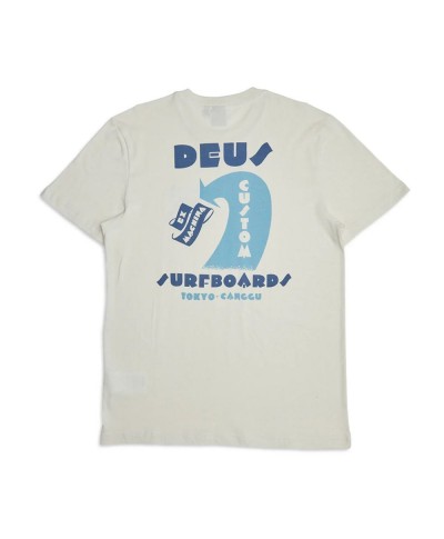 DEUS EX MACHINA FOUR FEET TEE VINTAGE WHITE