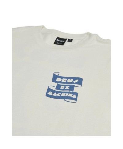 DEUS EX MACHINA FOUR FEET TEE VINTAGE WHITE