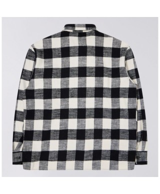 EDWIN SEBASTIAN SHIRT L/S BLACK / WHITE