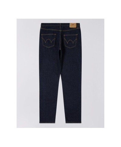 EDWIN REGULAR TAPERED KAIHARA PURE INDIGO STRETCH DENIM BLUE RINSED